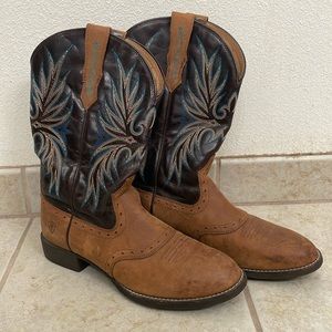 ARIAT Women’s Cowgirl Boots - EUC!